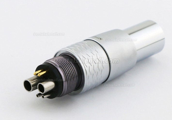 COXO CX229-GN Dental LED 6 Hole Coupling Quick Coupler Fit NSK Phatelus Turbine Handpiece